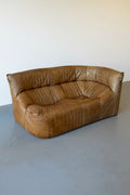 Canapé d’angle Aralia par Michel Ducaroy pour Ligne Roset en cuir