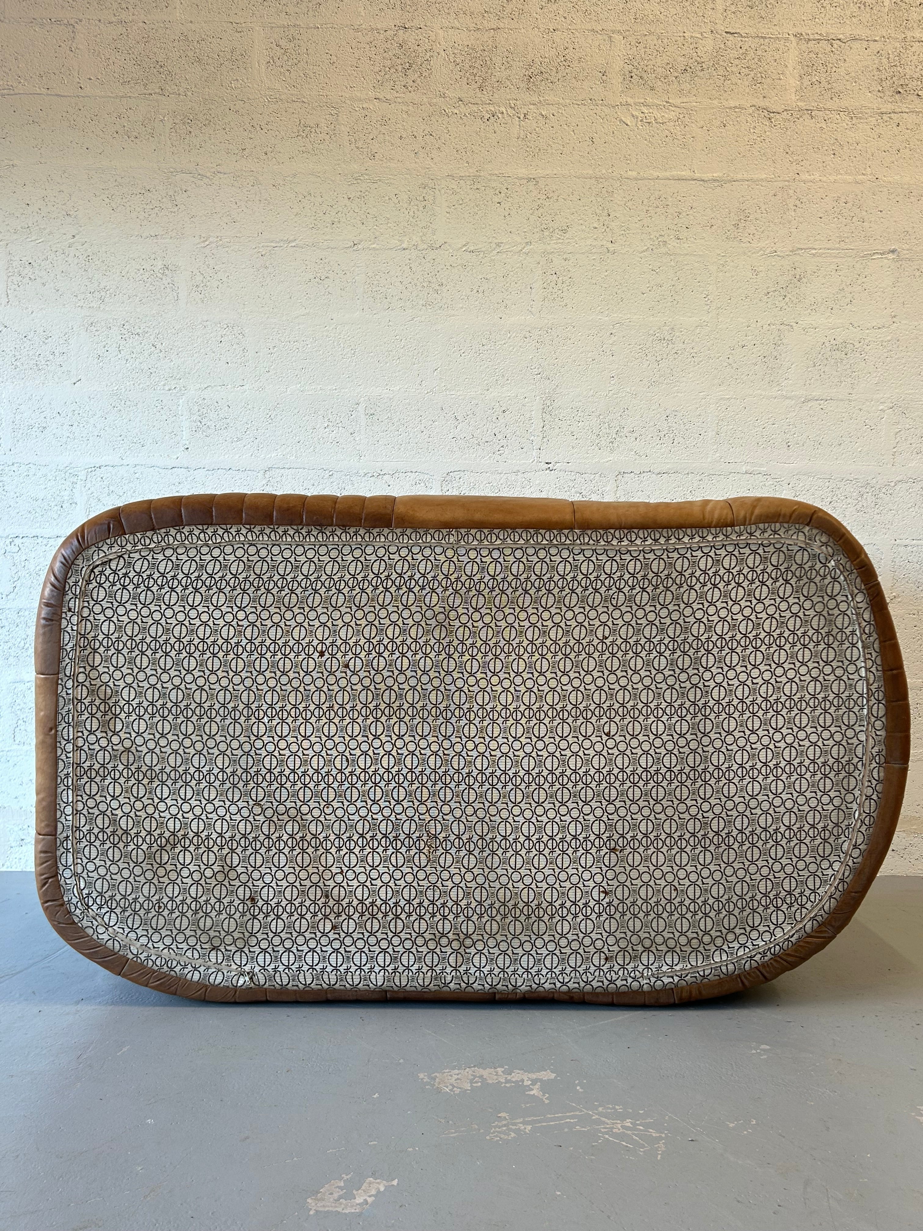 Canapé d’angle Aralia par Michel Ducaroy pour Ligne Roset en cuir