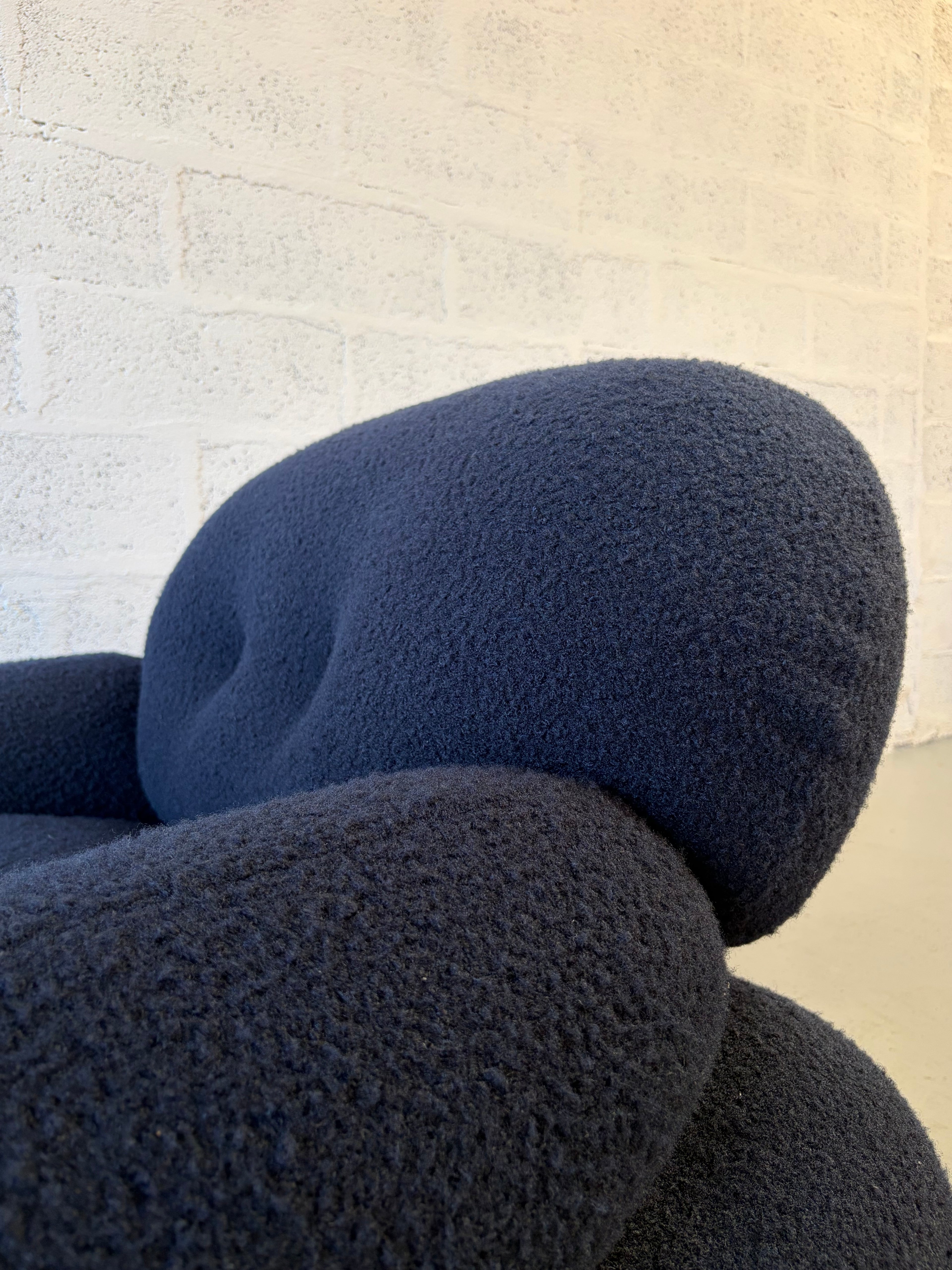 Paire de fauteuils modèle "Okay" italiens 1970 par Adriano Piazzesi