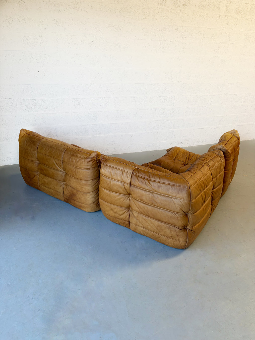 Ensemble canapé « Togo » par Michel Ducaroy pour Ligne Roset – Vintage 1970s
