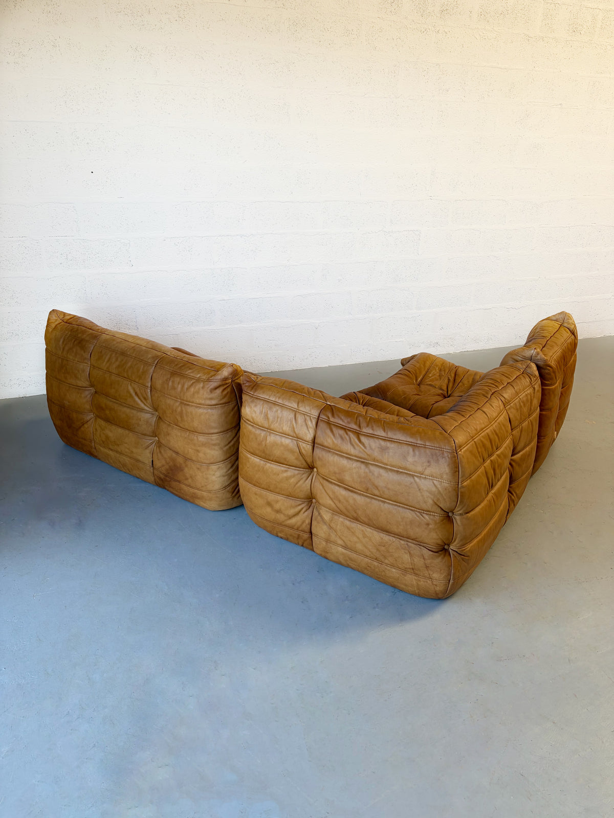 Ensemble canapé « Togo » par Michel Ducaroy pour Ligne Roset – Vintage 1970s