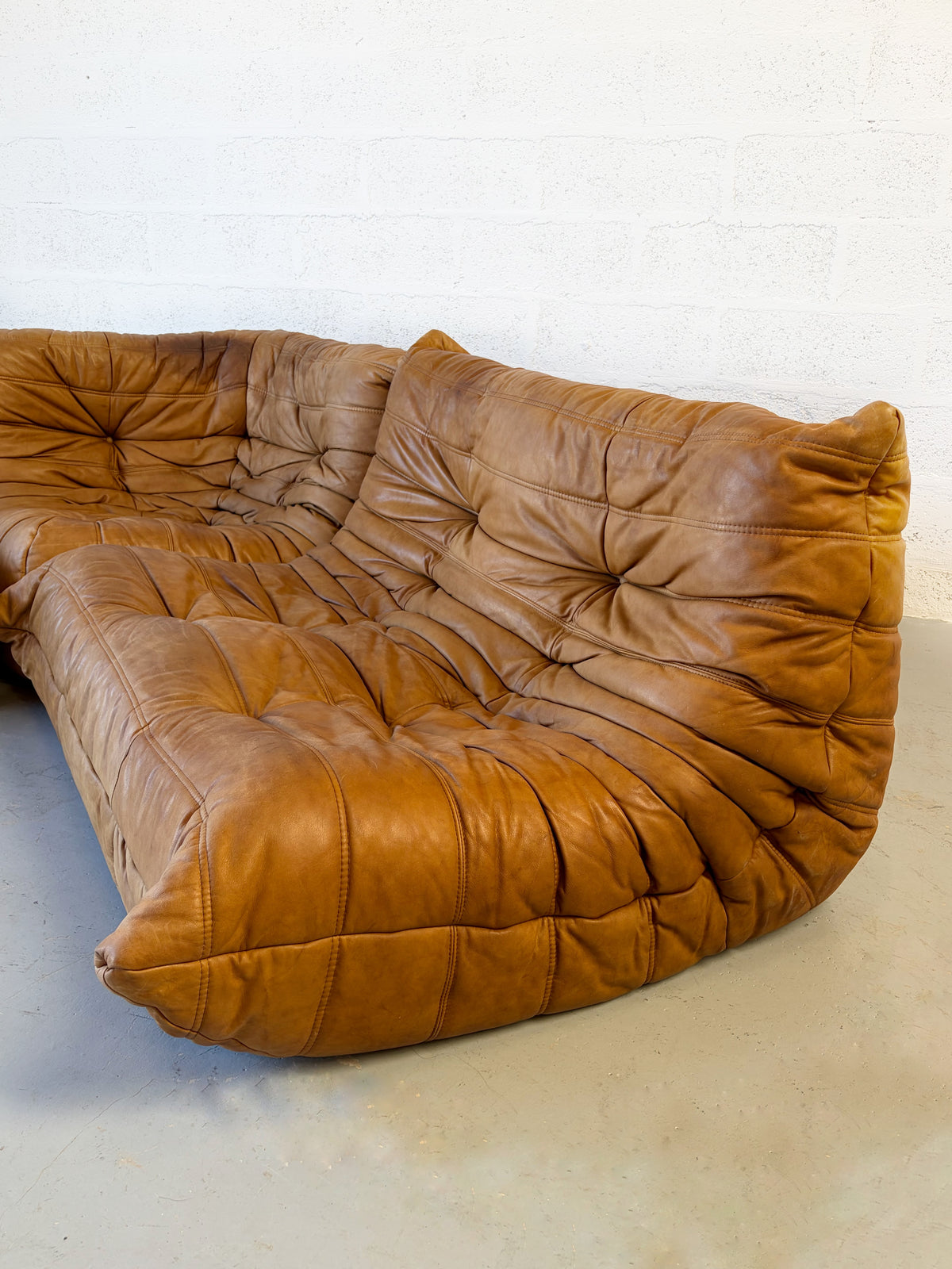 Ensemble canapé « Togo » par Michel Ducaroy pour Ligne Roset – Vintage 1970s